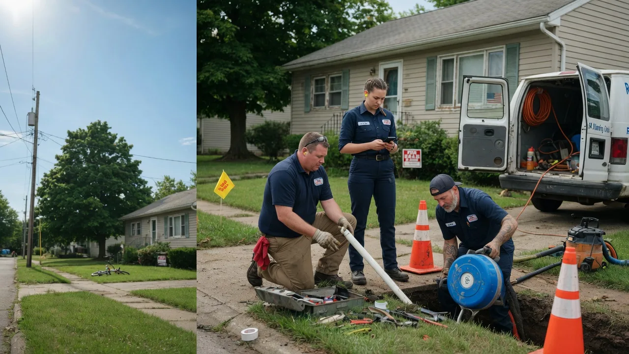 Sewer Line Repair in La Harpe, IL near me